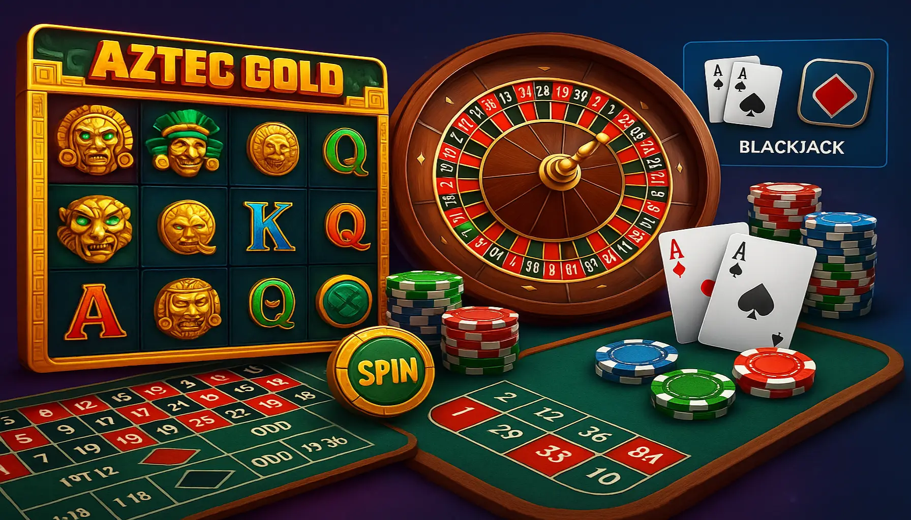 Jogos de cassino online N19.COM