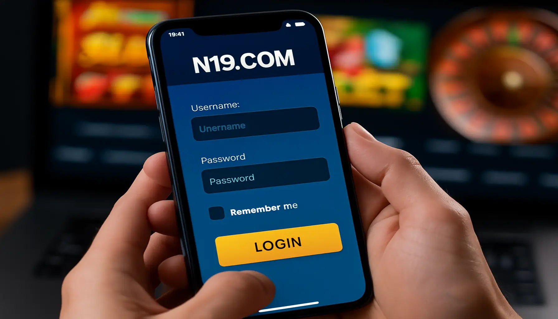 Login no Cassino N19.COM