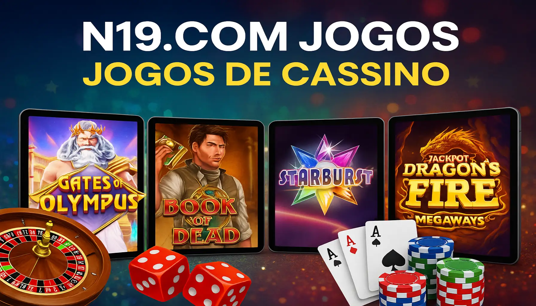 Jogos de cassino online inovadores e emocionantes na N19.COM